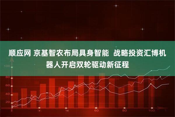 顺应网 京基智农布局具身智能  战略投资汇博机器人开启双轮驱动新征程